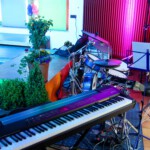 Es steht alles bereit für das Konzert