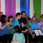 Dankeschön an die Musiker Volker Siefert und Thomas Fuchs